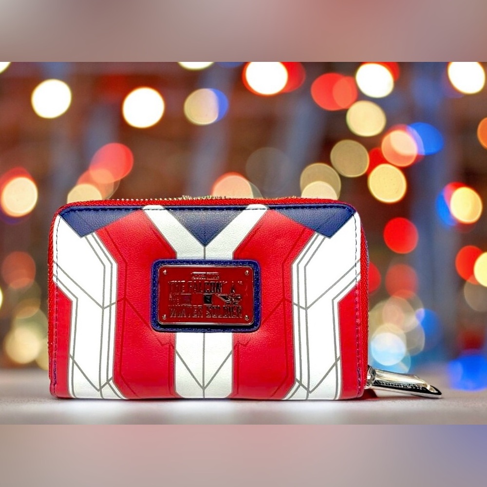 Loungefly Marvel Falcon And The Winter Soldier Wallet NWT